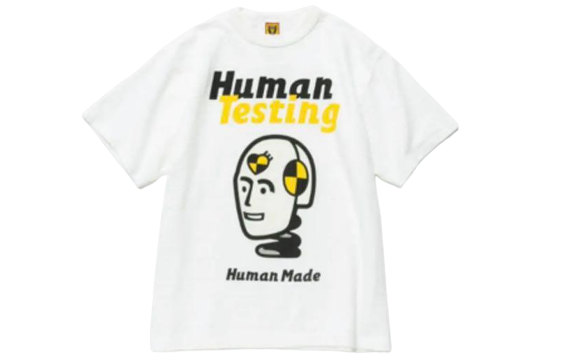 HUMAN MADE x ASAP Rocky Human Testing Robot Cartoon Graphic Tee Unisex. XX23TE010