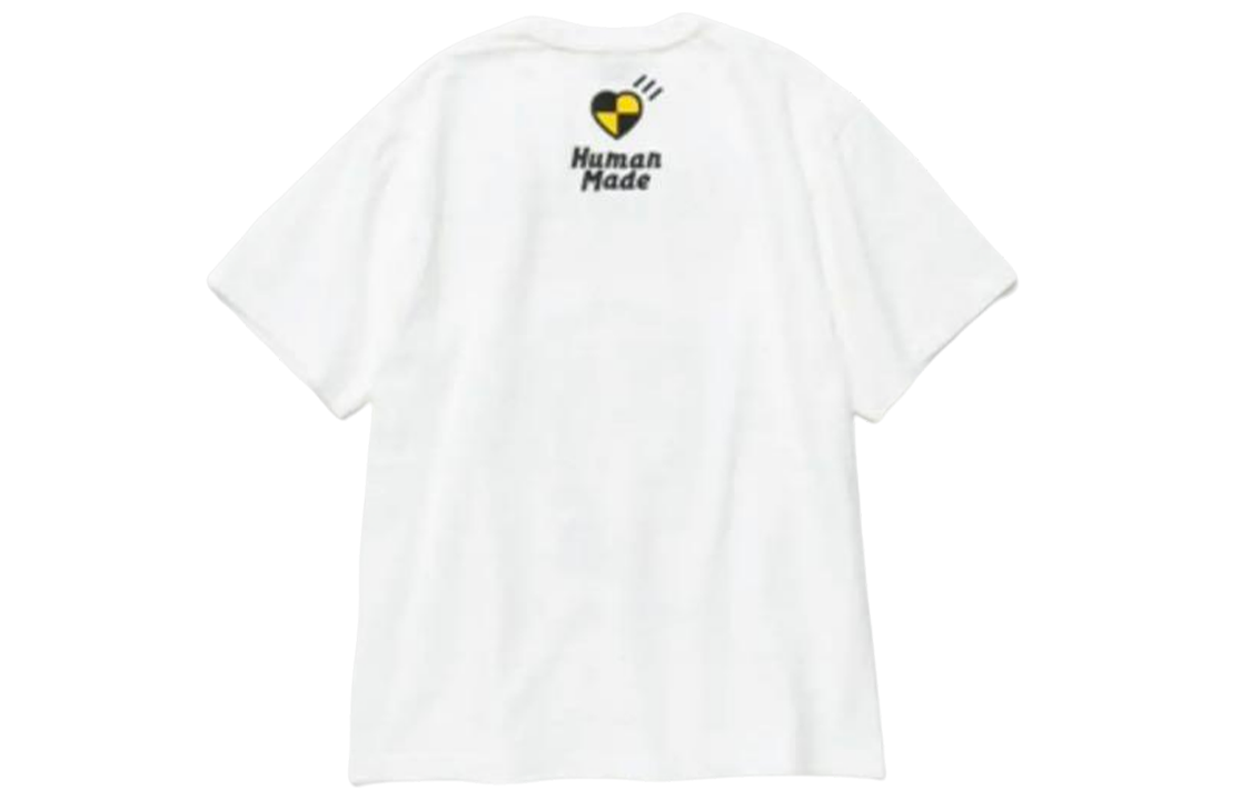 Details for HUMAN MADE x ASAP Rocky 人類測試機器人卡通圖案T恤 男女同款。 XX23TE010