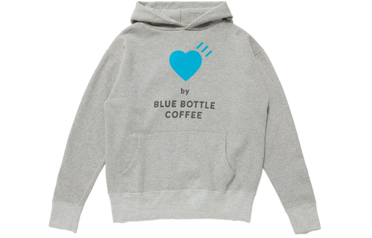 Human Made Blue Bottle Coffee Logo Print Hoodie Pullover - Unisex XX22CS015