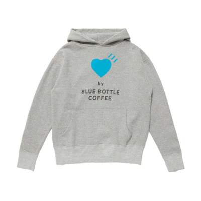 Human Made Blue Bottle Coffee Logo Print Hoodie Pullover - Unisex XX22CS015