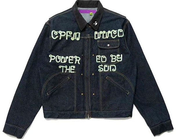 human-made-x-cactus-plant-flea-market-letter-print-denim-jacket-indigo-unisex-cp-06-jk-002