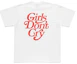 Shop HUMAN MADE x Girls Don''t Cry AW20 Kaos Logo Besar Unisex XX20TE012