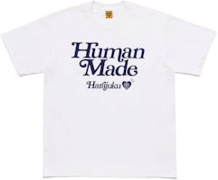 Human Made x Girls Don't Cry Harajuku T-Shirt #1 White Human Made x Girls Don't Cry Harajuku T-Shirt #1 White