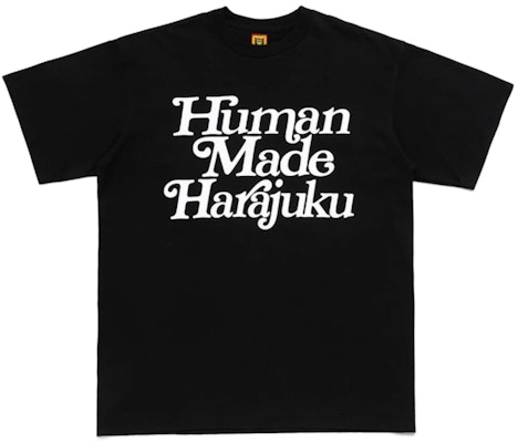 Human Made x Girls Don't Cry Harajuku T-Shirt #2 Black Buy Human Made x Girls Don't Cry Harajuku T-Shirt #2 Black