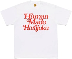 Human Made x Girls Don't Cry Harajuku T-Shirt #2 White Human Made x Girls Don't Cry Harajuku T-Shirt #2 White