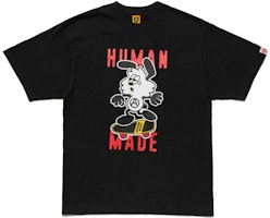 HUMAN MADE x Girls Don't Cry SS21 Cartoon Print Skateboarding Tee Unisex. XX21TE003 HUMAN MADE x Girls Don't Cry SS21 Cartoon Print Skateboarding Tee Unisex. XX21TE003