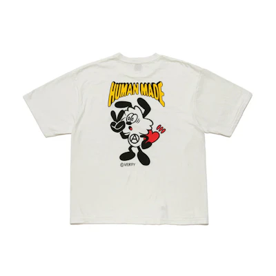 HUMAN MADE Girls Don't Cry SS21 Unisex Cotton Graphic Tee Shirt XX21TE004