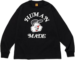 HUMAN MADE x Girls Don't Cry SS23 Graphic Print Long Sleeve Tee Black Unisex XX25CS003 HUMAN MADE x Girls Don't Cry SS23 Graphic Print Long Sleeve Tee Black Unisex XX25CS003