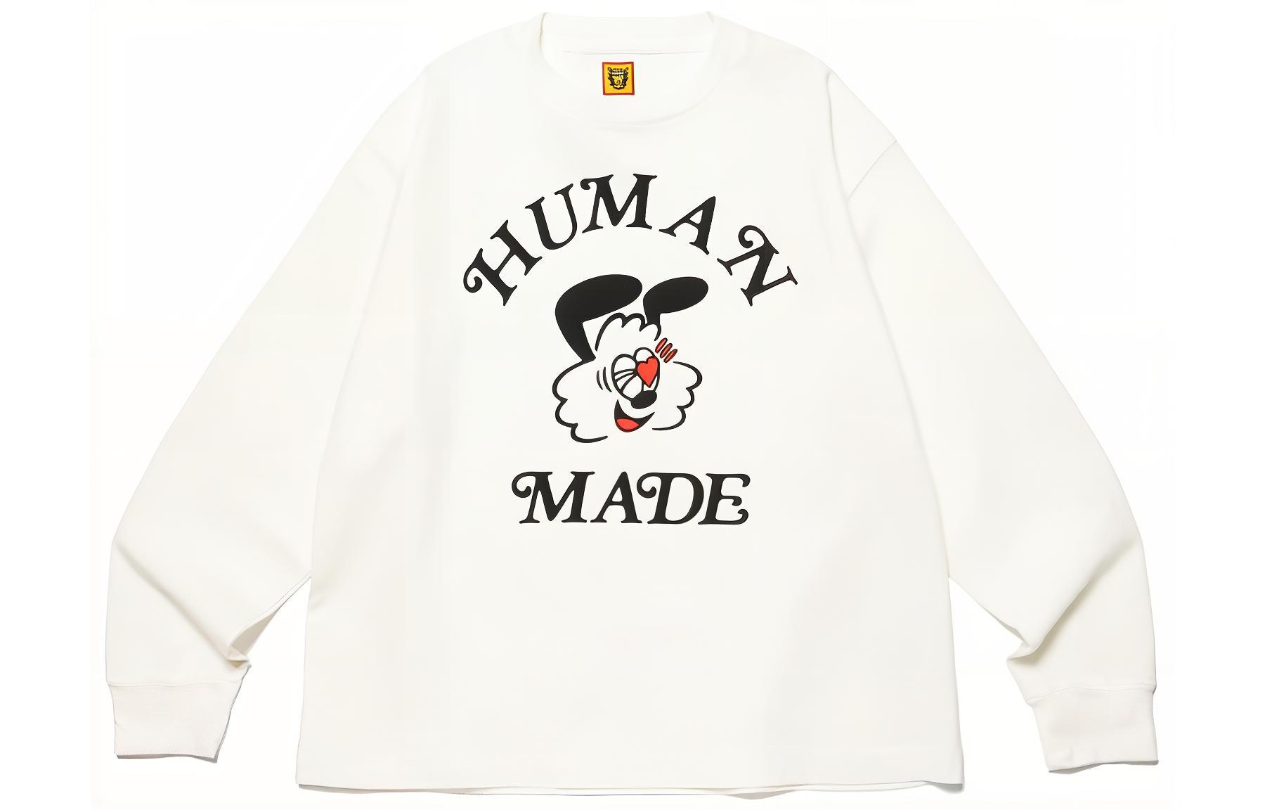 HUMAN MADE x Girls Don't Cry Valentine's SS23 Cartoon Print Hoodie Unisex XX25CS002