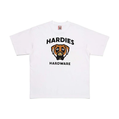 HUMAN MADE HARDIES Logo Animal Print Unisex Crewneck T-Shirt. VV02TE001