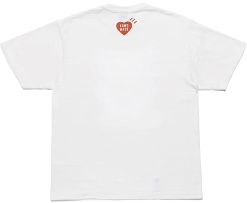 Human Made x KAWS #1 T-shirt White Order Human Made x KAWS #1 T-shirt White