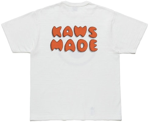 Human Made x KAWS #5 T-shirt White Order Human Made x KAWS #5 T-shirt White