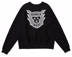 Human Made x KAWS FW21 Cartoon Logo Crewneck Sweatshirt Unisex XX22CS005-Black Human Made x KAWS FW21 Cartoon Logo Crewneck Sweatshirt Unisex XX22CS005-Black