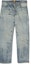 Buy HUMAN MADE x KAWS FW23 Embroidered Back Logo Denim Pants Unisex Indigo. XX26PT002