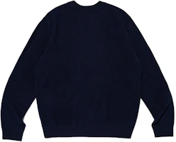 Purchase HUMAN MADE x KAWS FW23 Sweater Unisex Logo Hati Jacquard Knit XX26CS004