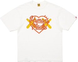 휴먼메이드 x 카우스 FW23 로고 티셔츠 유니섹스 협업 티. XX26TE005 Order 휴먼메이드 x 카우스 FW23 로고 티셔츠 유니섹스 협업 티. XX26TE005