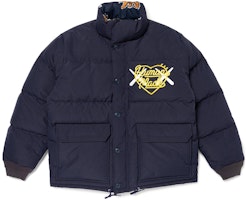 HUMAN MADE x KAWS FW23 Reversible Down Jacket with Heart Embroidery Logo Unisex XX26JK004 HUMAN MADE x KAWS FW23 Reversible Down Jacket with Heart Embroidery Logo Unisex XX26JK004