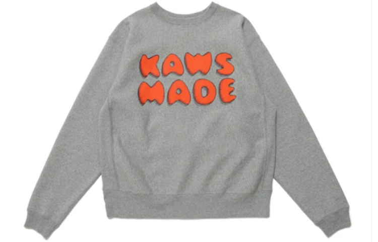 Human Made KAWS Graphic Crewneck Sweatshirt Unisex Collection XX22CS007GY1