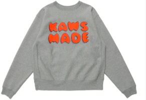 Human Made x KAWS Graphic Crewneck Sweatshirt Unisex Collection XX22CS007GY1 Human Made x KAWS Graphic Crewneck Sweatshirt Unisex Collection XX22CS007GY1