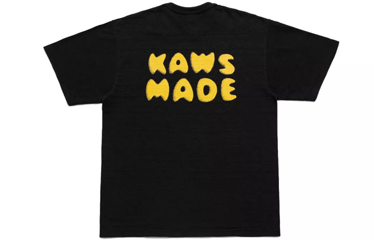 Purchase HUMAN MADE x KAWS 标志熊图案男女同款短袖T恤。 XX22TE007