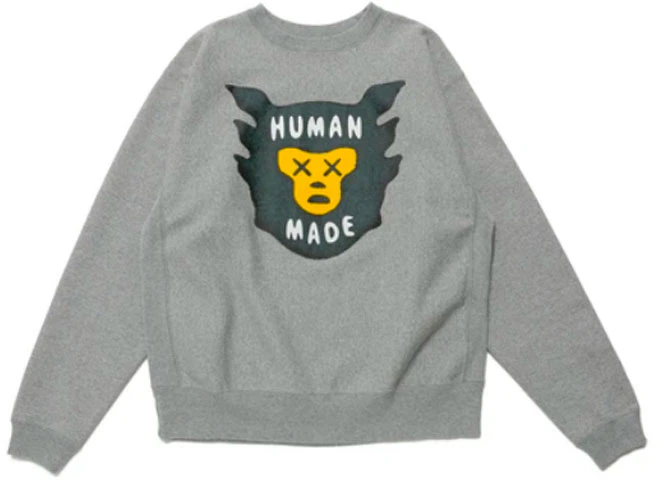 human-made-x-kaws-logo-crewneck-sweatshirt-unisex-grey-xx-22-cs-005