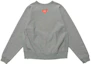 Lookbook Human Made x KAWS Logo Crewneck Sweatshirt Unisex Grey XX22CS005