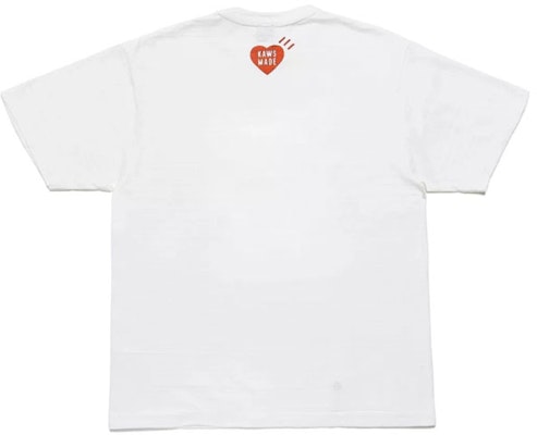 휴먼메이드 x 카우스 로고 하트 프린트 유니섹스 크루넥 티셔츠. XX22TE003 Lookbook 휴먼메이드 x 카우스 로고 하트 프린트 유니섹스 크루넥 티셔츠. XX22TE003