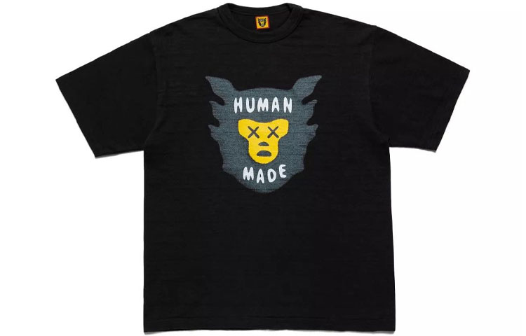Purchase 휴먼메이드 x 카우스 로고 하트 프린트 유니섹스 크루넥 티셔츠. XX22TE003