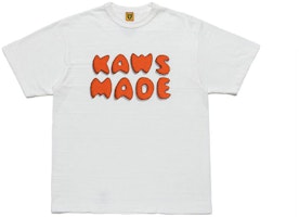 HUMAN MADE x KAWS Logo Heart Print Unisex T-Shirt. XX22TE005 HUMAN MADE x KAWS Logo Heart Print Unisex T-Shirt. XX22TE005