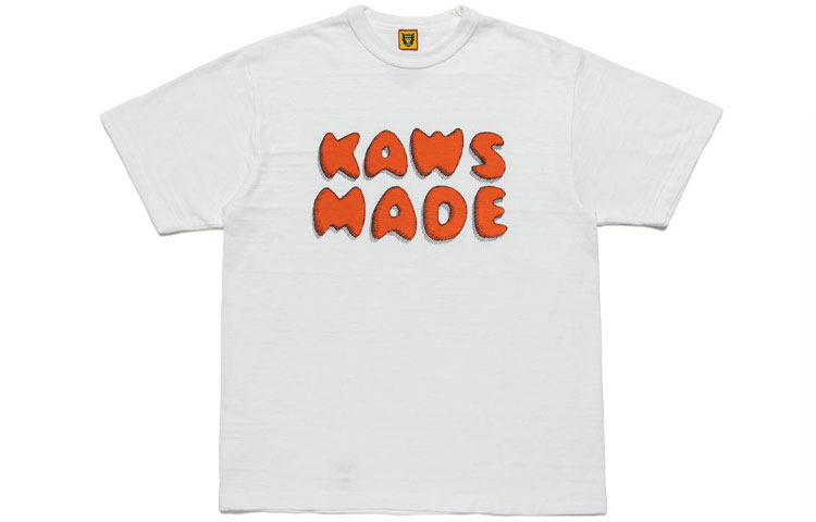 Order HUMAN MADE x KAWS 愛心標誌印花中性T恤。 XX22TE005