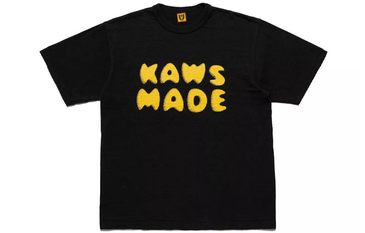 Details for HUMAN MADE x KAWS 愛心標誌印花中性T恤。 XX22TE005