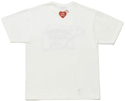 HUMAN MADE x KAWS 北極熊圖案男女同款白色T恤。 XX22TE009 Lookbook HUMAN MADE x KAWS 北極熊圖案男女同款白色T恤。 XX22TE009