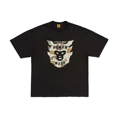HUMAN MADE KAWS SS24 Graphic Cotton Short Sleeve Unisex T-Shirt. XX27TE012