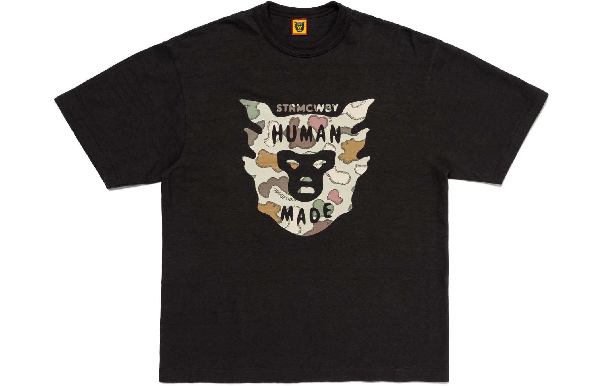 HUMAN MADE KAWS SS24 Graphic Cotton Short Sleeve Unisex T-Shirt. XX27TE012 圖 2