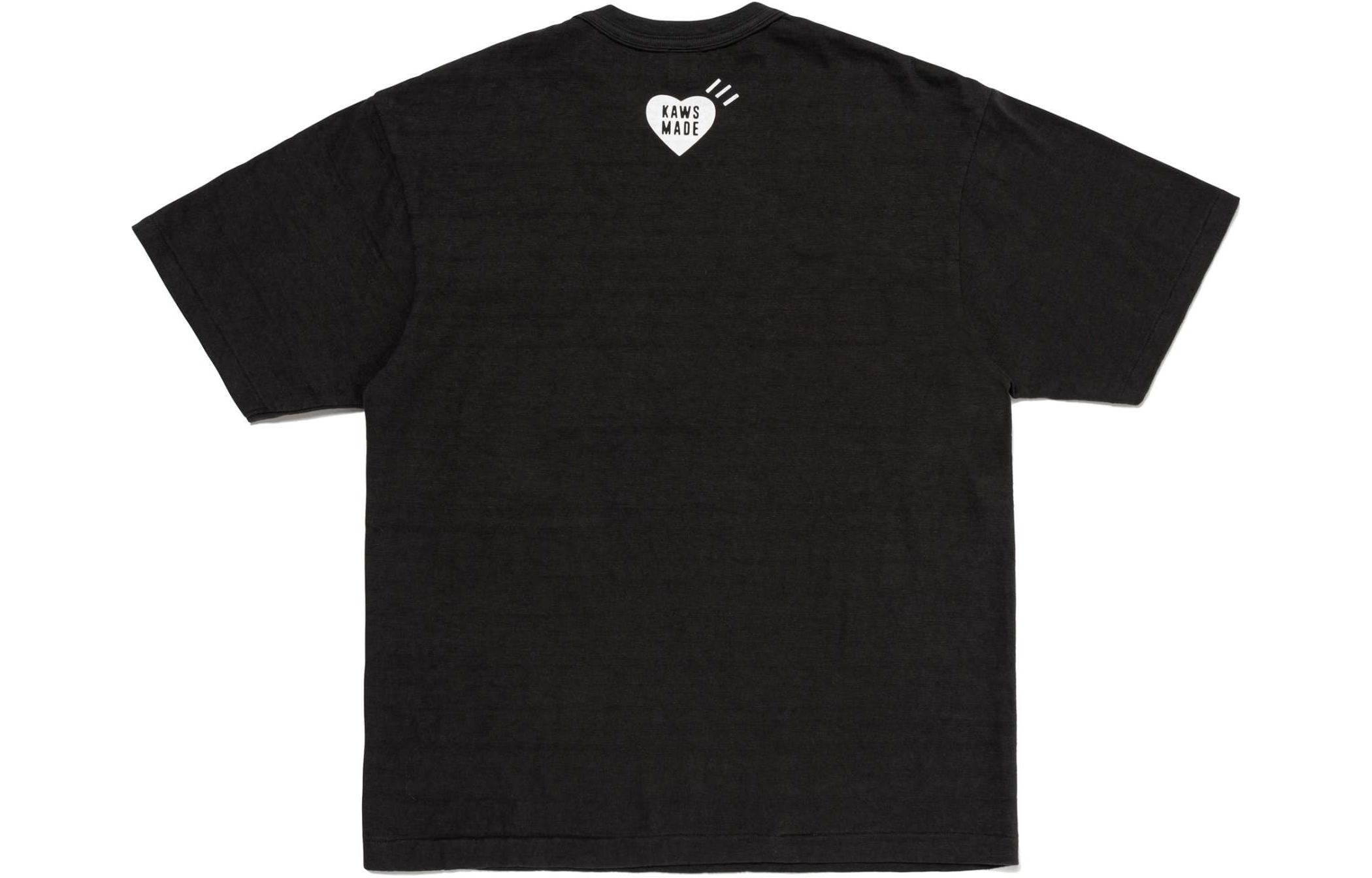 HUMAN MADE KAWS SS24 Graphic Cotton Short Sleeve Unisex T-Shirt. XX27TE012 圖 3