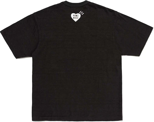HUMAN MADE x KAWS SS24 Kaos Unisex Katun Lengan Pendek dengan Desain Grafis. XX27TE012 Lookbook HUMAN MADE x KAWS SS24 Kaos Unisex Katun Lengan Pendek dengan Desain Grafis. XX27TE012