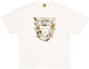 Shop HUMAN MADE x KAWS SS24 Kaos Unisex Katun Lengan Pendek dengan Desain Grafis. XX27TE012
