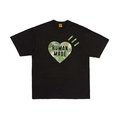 HUMAN MADE KAWS SS24 Graphic Cotton T-Shirt Unisex Crewneck Tee XX27TE011