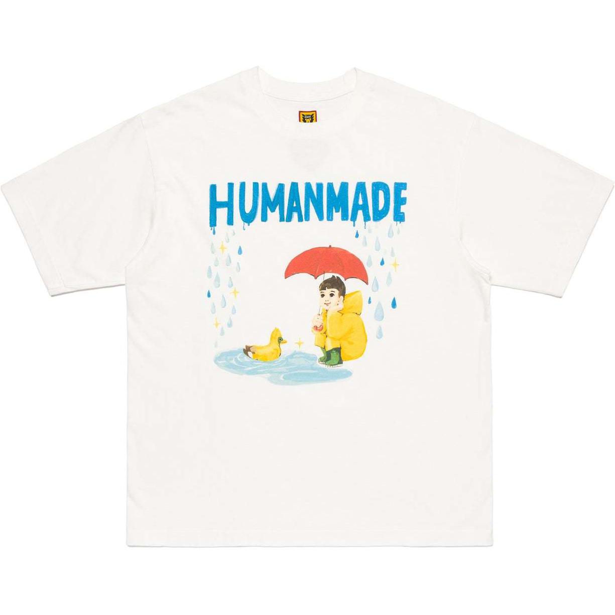 HUMAN MADE KEIKO SOOTOME Logo Cartoon Print Unisex White T-Shirt. XX27TE007 圖 2