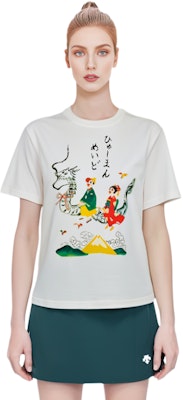 HUMAN MADE x KEIKO SOOTOME SS24 卡通印花男女白色圓領T恤 XX27TE002 Purchase HUMAN MADE x KEIKO SOOTOME SS24 卡通印花男女白色圓領T恤 XX27TE002