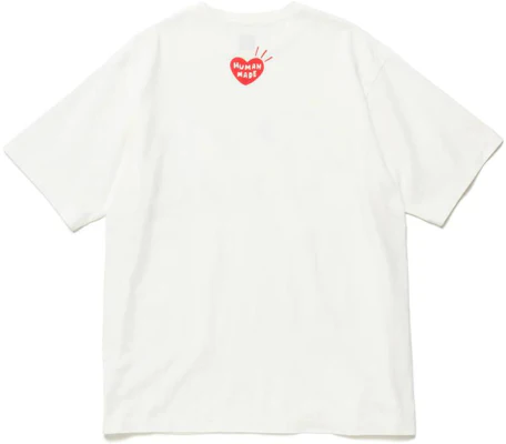 HUMAN MADE x Keiko Sotome FW22卡通图案男女同款白色圆领T恤。 XX24TE006 Lookbook HUMAN MADE x Keiko Sotome FW22卡通图案男女同款白色圆领T恤。 XX24TE006