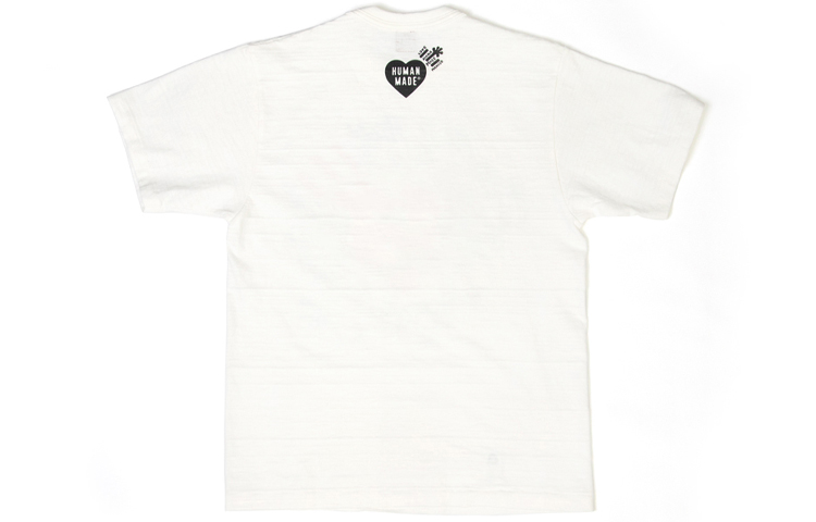 HUMAN MADE KINASHI ART MUSEUM SS21 Heart Flower Tee Unisex White XX20TE005 圖 3