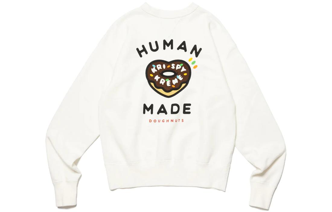 Human Made Krispy Kreme Donut Logo Graphic T-Shirt White SS23 Unisex. XX25CS001 圖 2