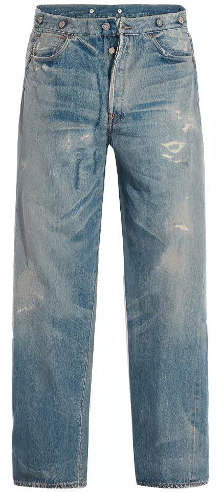 human-made-x-levi-s-classic-distressed-wash-denim-jeans-unisex-couple-style-blue-a2068-0000