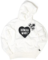 HUMAN MADE x Noritake Kinashi Hoodie White with Heart Logo Unisex Design. XX20CS001 HUMAN MADE x Noritake Kinashi Hoodie White with Heart Logo Unisex Design. XX20CS001