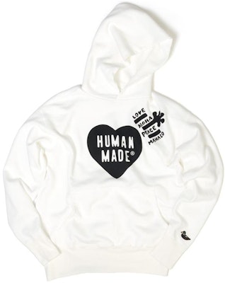 HUMAN MADE x Noritake Kinashi Hoodie Putih Logo Hati Desain Unisex. XX20CS001 Order HUMAN MADE x Noritake Kinashi Hoodie Putih Logo Hati Desain Unisex. XX20CS001