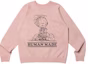 Buy 휴먼 메이드 x 피너츠 SS23 찰리 브라운 그래픽 핑크 크루넥 유니섹스 스웨트셔츠 HM24CS044