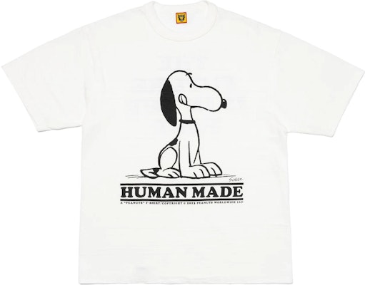 HUMAN MADE x PEANUTS SS23 史努比圖案中性圓領T恤 HM25TE023 Buy HUMAN MADE x PEANUTS SS23 史努比圖案中性圓領T恤 HM25TE023