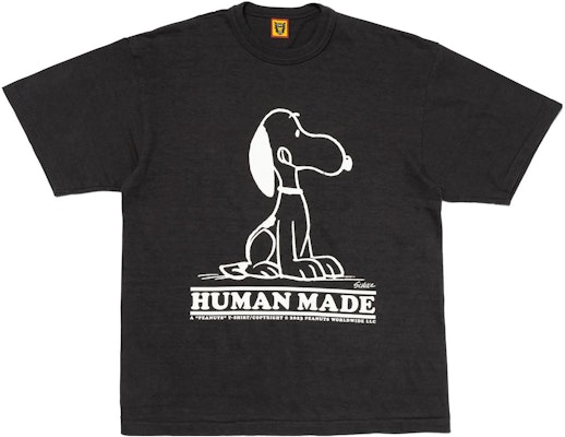 HUMAN MADE x PEANUTS SS23 史努比圖案中性圓領T恤 HM25TE023 Details for HUMAN MADE x PEANUTS SS23 史努比圖案中性圓領T恤 HM25TE023