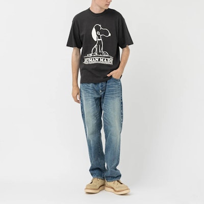 HUMAN MADE x PEANUTS SS23 史努比圖案中性圓領T恤 HM25TE023 Cheap HUMAN MADE x PEANUTS SS23 史努比圖案中性圓領T恤 HM25TE023